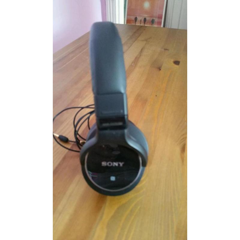 Set of Sony headphones