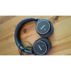 Set of Sony headphones