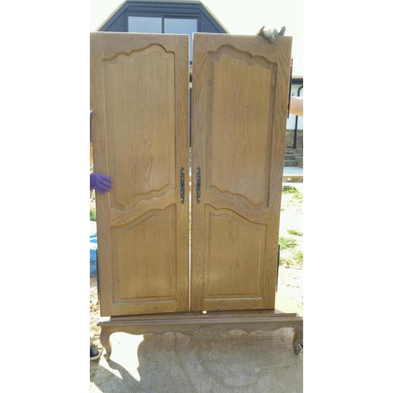 Antique vintage wardrobe