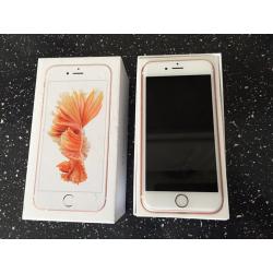 Apple iPhone 6s 64gb rose gold unlocked