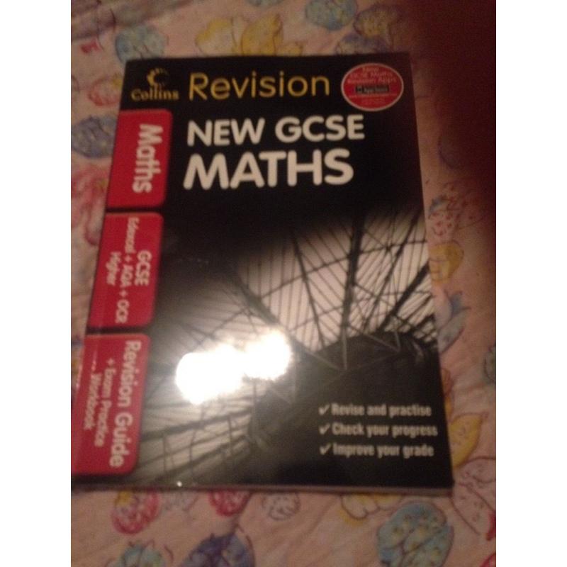 GCSE maths revision guide.