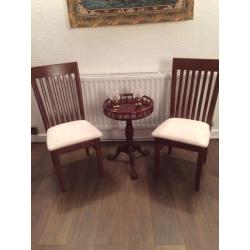 Table with two chairs