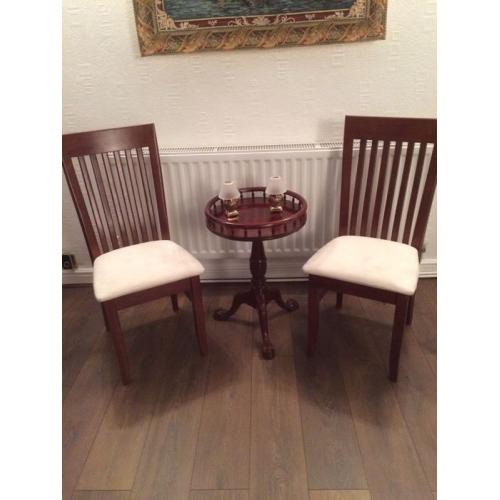 Table with two chairs