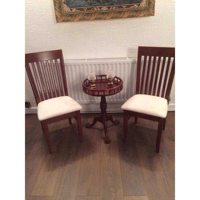 Table with two chairs