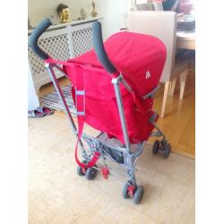 Maclaren stroller, hardly used, lightweight, great for travelling