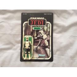 ORIGINAL STAR WARS ROTJ BIKER SCOUT *MINT*