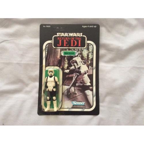 ORIGINAL STAR WARS ROTJ BIKER SCOUT *MINT*