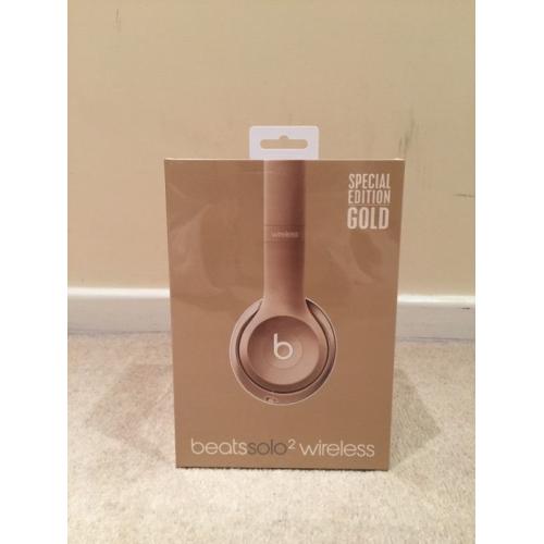 Beats Solo 2 Wireless Special Edition Gold