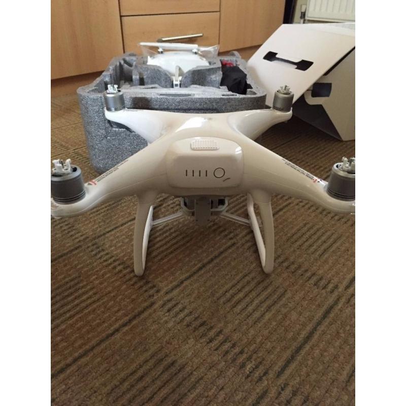 DJI Phantom 4 Pro GPS QuadCopter Drone 4K + 2 Extra Batteries