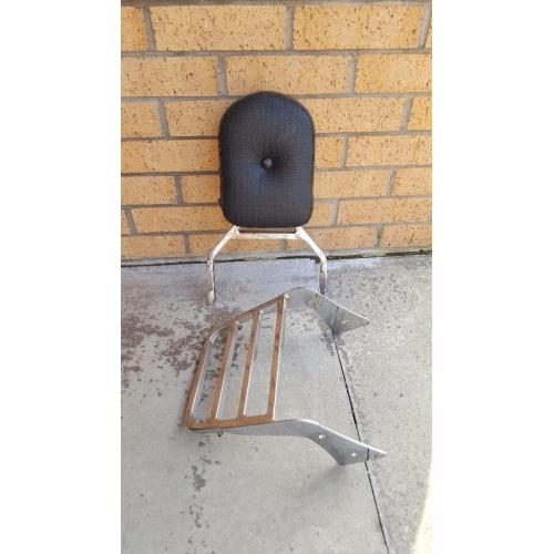 Kawasaki vn 800 sissy bar and rack