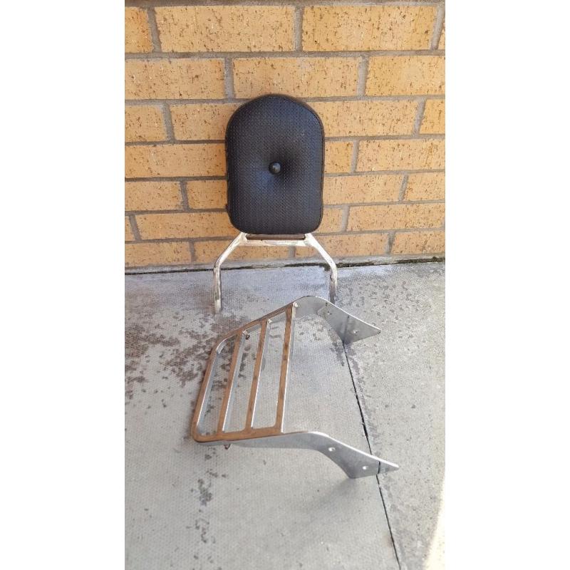 Kawasaki vn 800 sissy bar and rack
