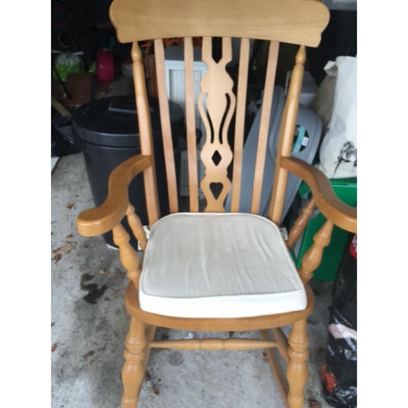 Rocking Chair with welsh design .
