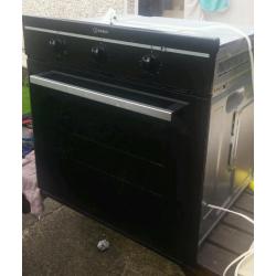 Electric fan oven with grill