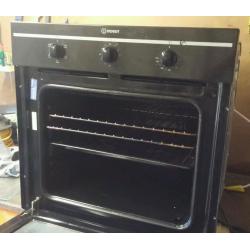 Electric fan oven with grill