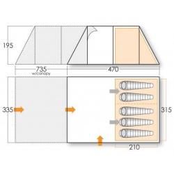 Vango Icarus 500 tent bundle