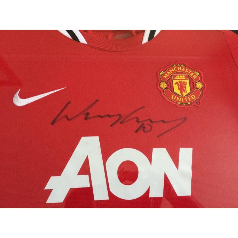 Wayne Rooney Framed Signed Shirt