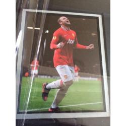 Wayne Rooney Framed Signed Shirt