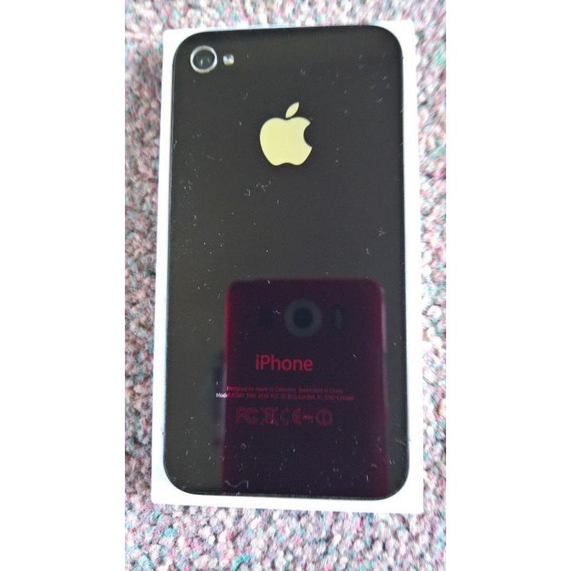 iPhone 4S 16gb immaculate factory unlocked black/silver