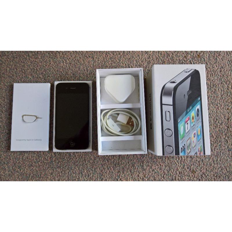 iPhone 4S 16gb immaculate factory unlocked black/silver