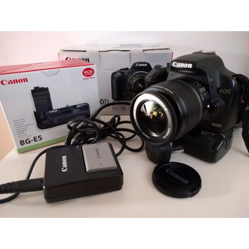 Canon 500D - Great Digital Camera for Photography + HD Video