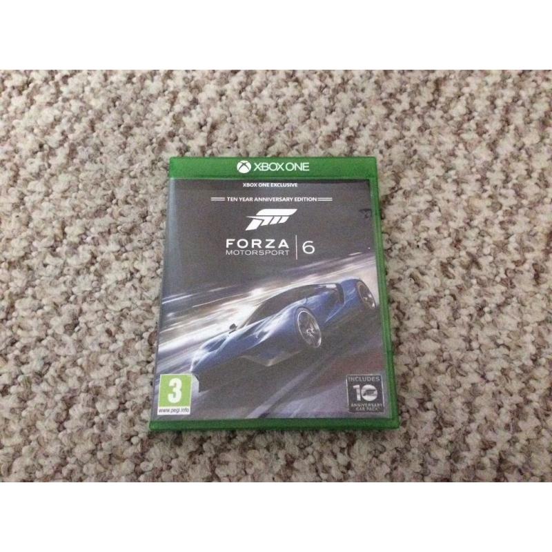 Forza motorsports 6 Xbox one
