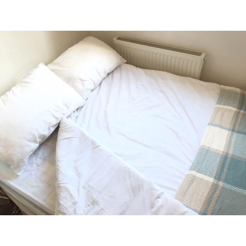 Divan Double Bed with mattress