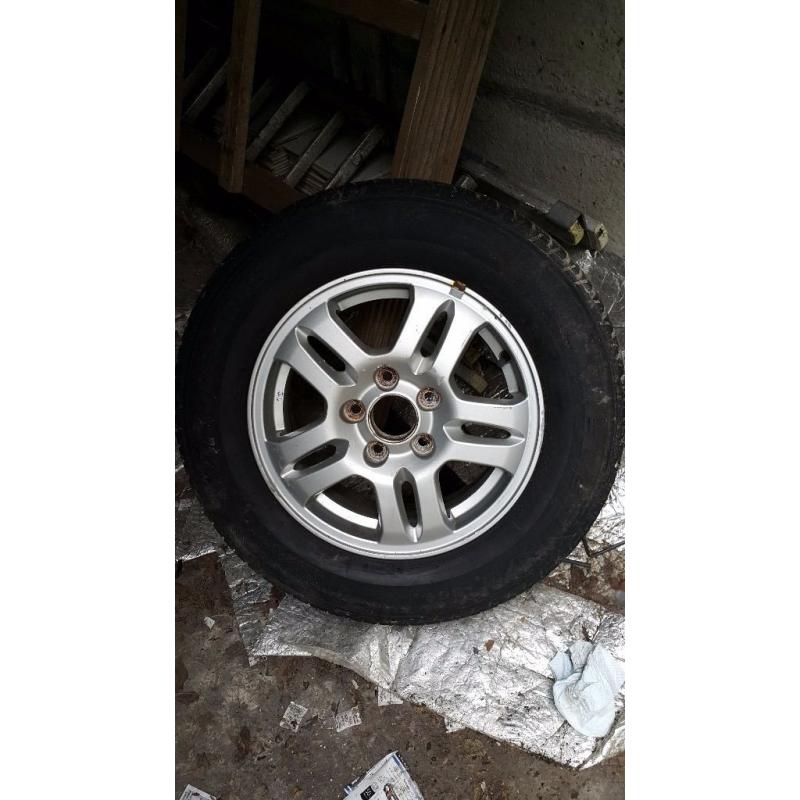 Honda CRV standard 15 inch alloy wheel