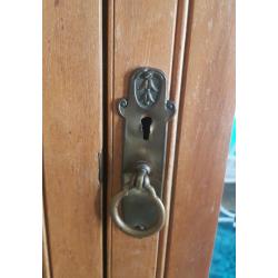 **House clearance** Antique mirrored wardrobe