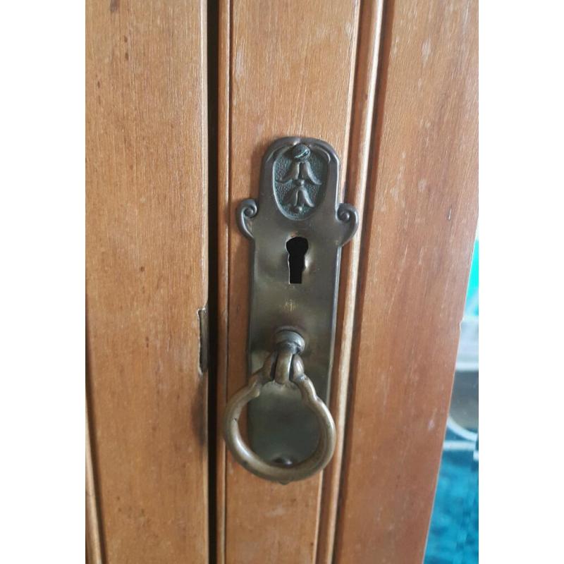 **House clearance** Antique mirrored wardrobe