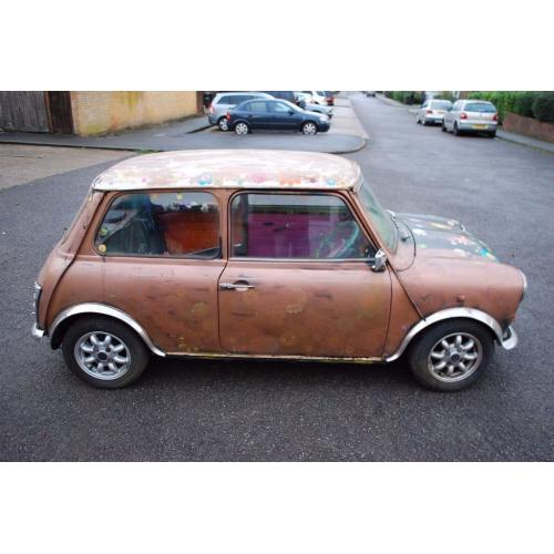 1989 Austin Mini Racing Flame *** RESTORATION PROJECT *** NON DRIVER *** for spares or parts