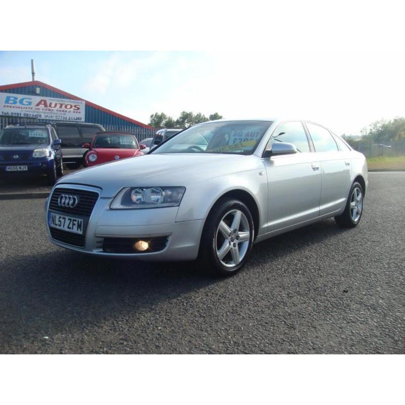 57 AUDI A6 2.0 TDI SE 140 6 SPEED SALOON SILVER 2 OWNERS