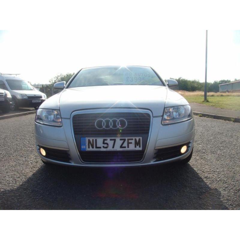 57 AUDI A6 2.0 TDI SE 140 6 SPEED SALOON SILVER 2 OWNERS