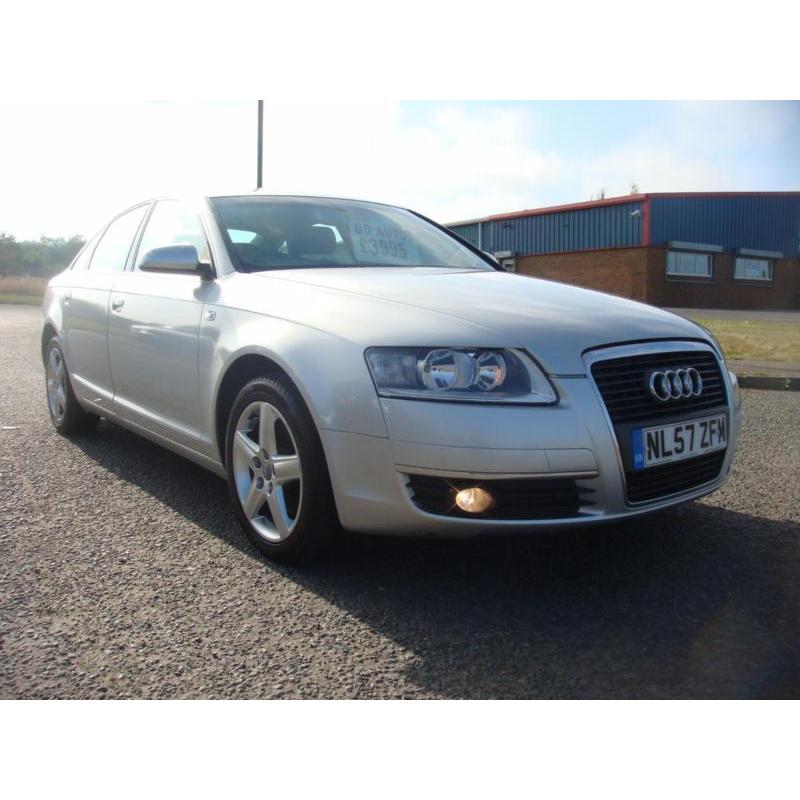57 AUDI A6 2.0 TDI SE 140 6 SPEED SALOON SILVER 2 OWNERS