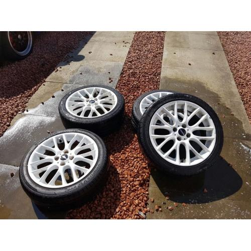 Set of Second Generation JCW wheels