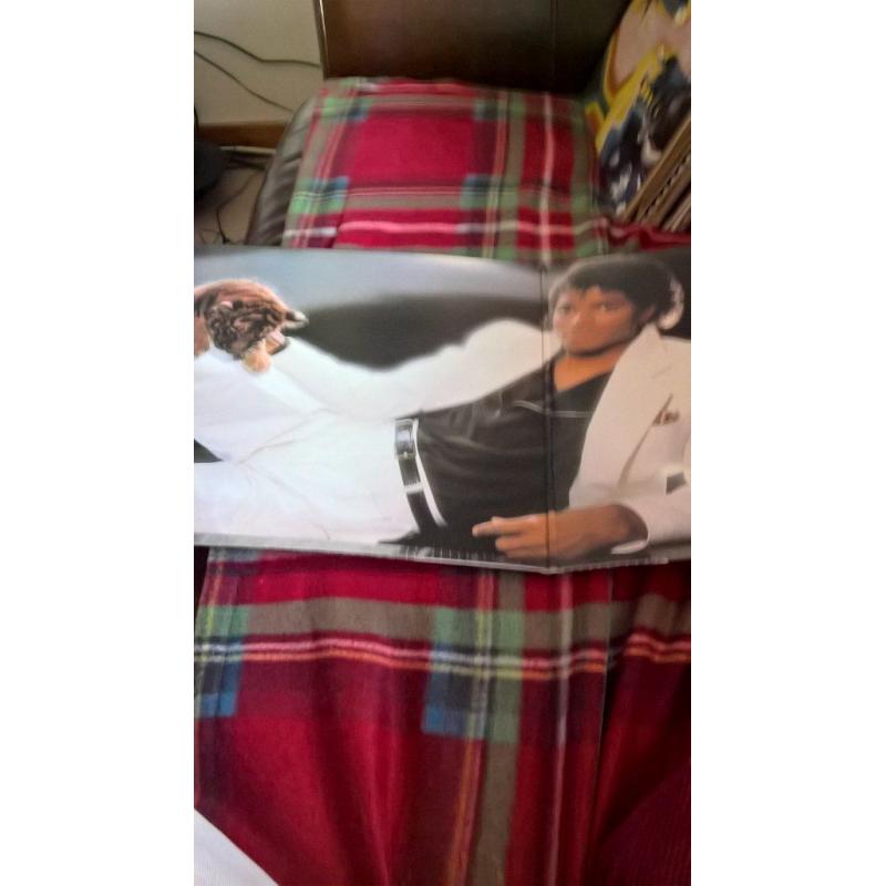 Michael Jackson vinyl record..33rpm...Thriller..