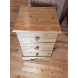 Double Wardrobe & Bedside locker