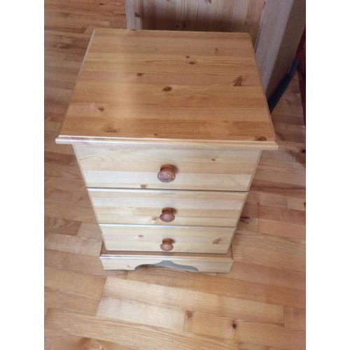 Double Wardrobe & Bedside locker