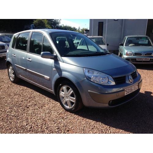 2006 RENAULT SCENIC DYNAMIQUE 1.6 1 YEAR MOT! BELOW RETAIL PRICE!