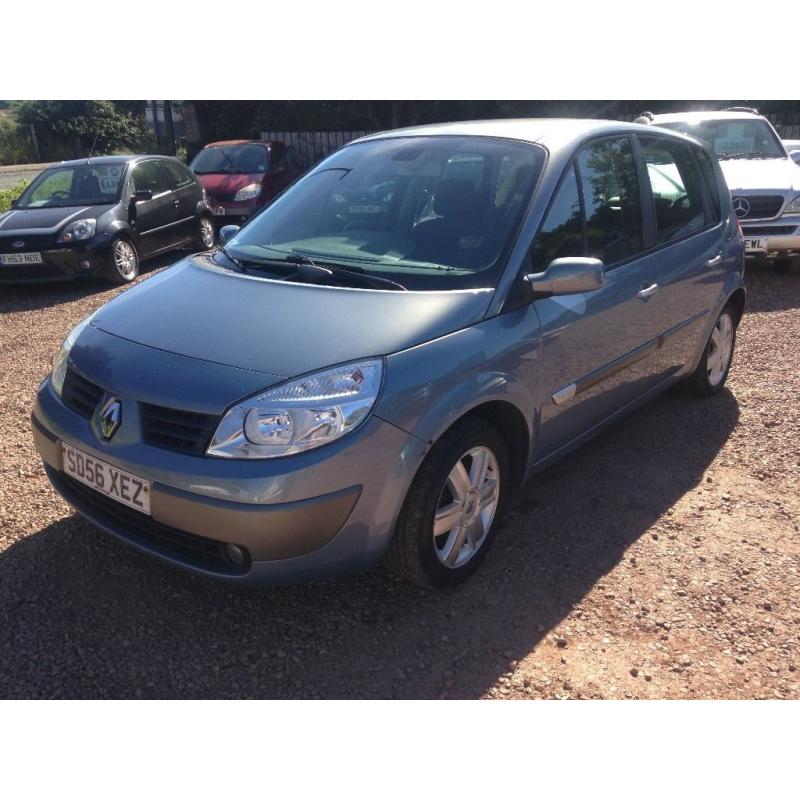 2006 RENAULT SCENIC DYNAMIQUE 1.6 1 YEAR MOT! BELOW RETAIL PRICE!