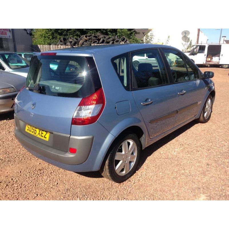 2006 RENAULT SCENIC DYNAMIQUE 1.6 1 YEAR MOT! BELOW RETAIL PRICE!