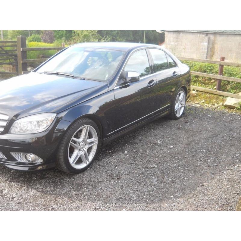 mercedes c220 sport with alloys
