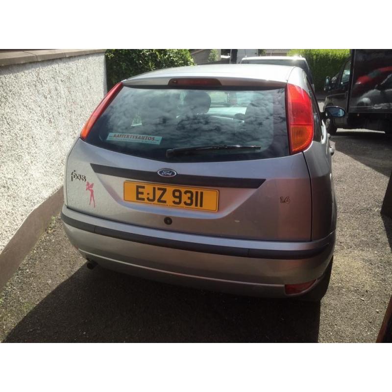 FORD FOCUS ZETEC Good clean car low genuine mileage