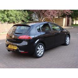 EXCELLENT EXAMPLE!!! 2009 SEAT LEON 2.0 TDI STYLANCE 5dr, FSH, LONG MOT, WARRANTY