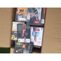 Over 150 DVDs