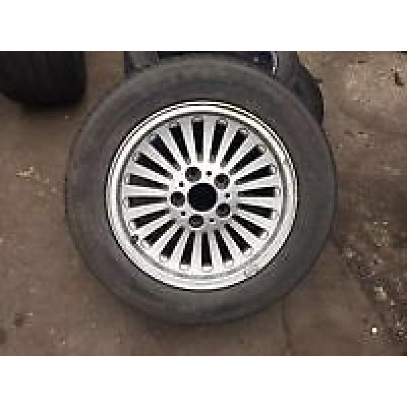 Bmw 16" turbine wheels with tyres