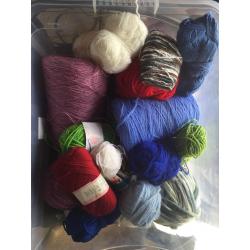 Misc. balls of yarn