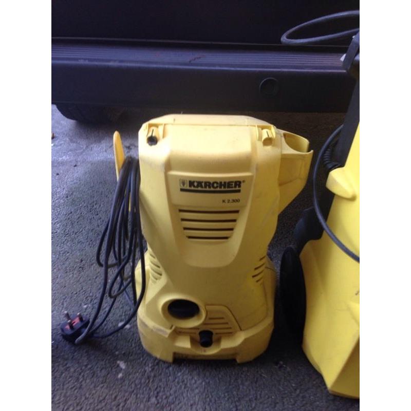 2 karchers with extras