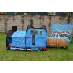 Thomas The Tank Engine play tents and Annie and Clarabel Tunnel.