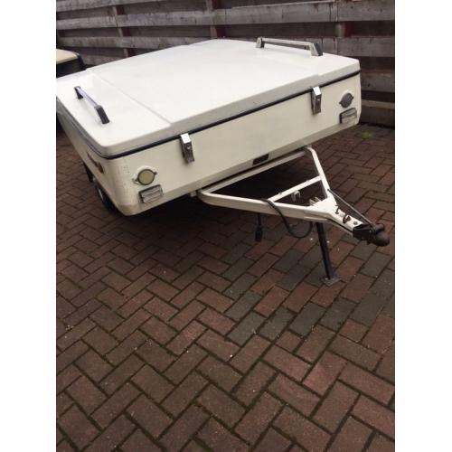 Tow-behind gear hauler (storage)