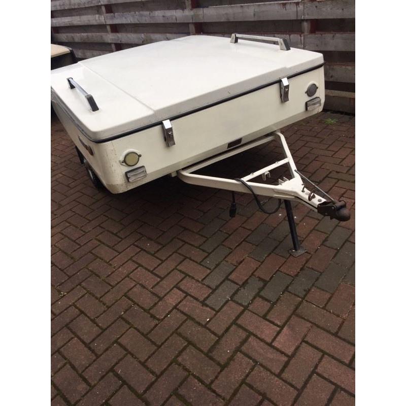 Tow-behind gear hauler (storage)